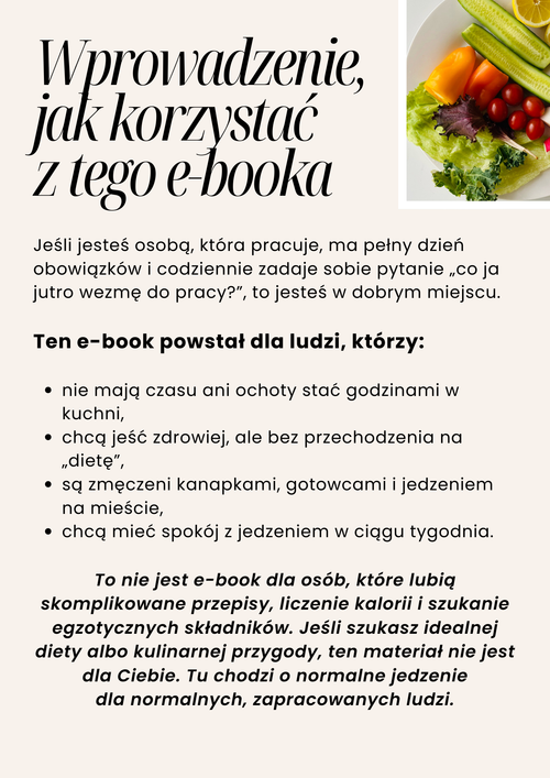 30 szybkich przepisów do pracy w 15 minut dla zabieganych